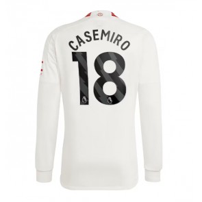 Manchester United Casemiro #18 Kolmaspaita 2023-24 Pitkät Hihat