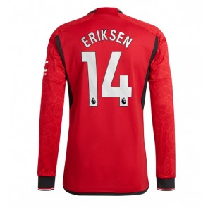 Manchester United Christian Eriksen #14 Kotipaita 2023-24 Pitkät Hihat