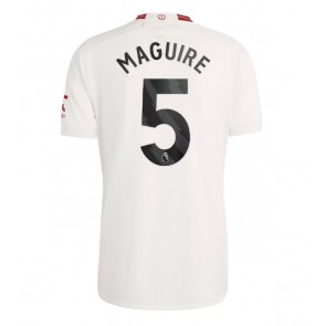 Manchester United Harry Maguire #5 Kolmaspaita 2023-24 Lyhyet Hihat