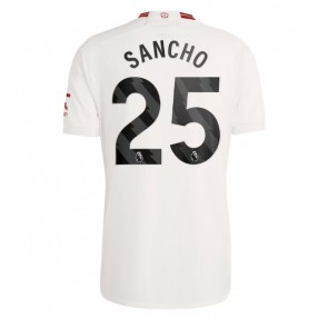 Manchester United Jadon Sancho #25 Kolmaspaita 2023-24 Lyhyet Hihat