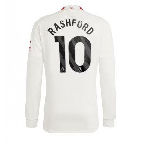 Manchester United Marcus Rashford #10 Kolmaspaita 2023-24 Pitkät Hihat