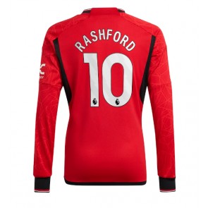 Manchester United Marcus Rashford #10 Kotipaita 2023-24 Pitkät Hihat