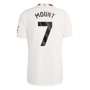 Manchester United Mason Mount #7 Kolmaspaita 2023-24 Lyhyet Hihat