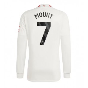 Manchester United Mason Mount #7 Kolmaspaita 2023-24 Pitkät Hihat