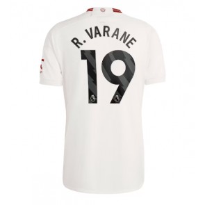 Manchester United Raphael Varane #19 Kolmaspaita 2023-24 Lyhyet Hihat