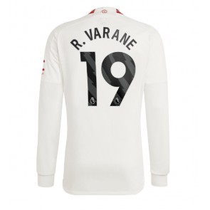 Manchester United Raphael Varane #19 Kolmaspaita 2023-24 Pitkät Hihat