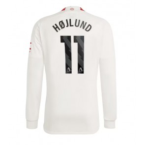 Manchester United Rasmus Hojlund #11 Kolmaspaita 2023-24 Pitkät Hihat