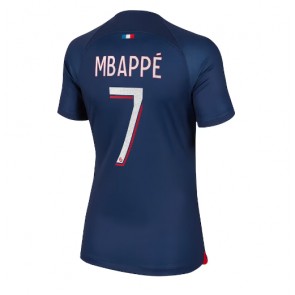 Paris Saint-Germain Kylian Mbappe #7 Kotipaita Naisten 2023-24 Lyhyet Hihat