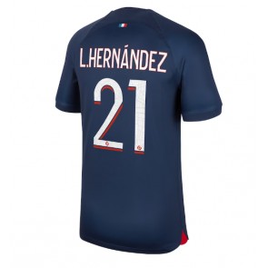 Paris Saint-Germain Lucas Hernandez #21 Kotipaita 2023-24 Lyhyet Hihat