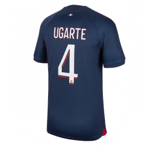 Paris Saint-Germain Manuel Ugarte #4 Kotipaita 2023-24 Lyhyet Hihat