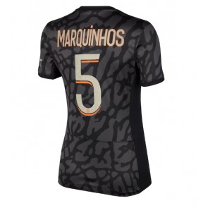 Paris Saint-Germain Marquinhos #5 Kolmaspaita Naisten 2023-24 Lyhyet Hihat