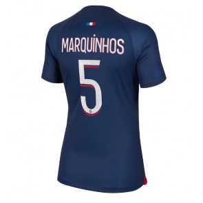 Paris Saint-Germain Marquinhos #5 Kotipaita Naisten 2023-24 Lyhyet Hihat