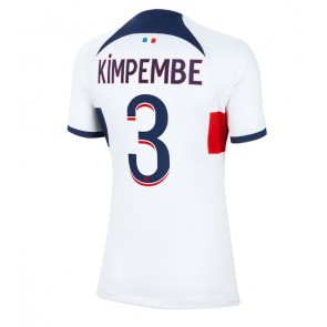 Paris Saint-Germain Presnel Kimpembe #3 Vieraspaita Naisten 2023-24 Lyhyet Hihat