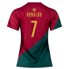 Portugali Cristiano Ronaldo #7 Kotipaita Naisten EM-Kisat 2020 Lyhyet Hihat