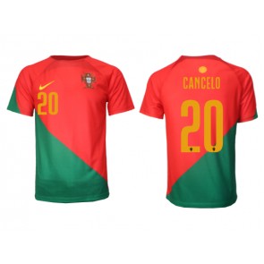 Portugali Joao Cancelo #20 Kotipaita EM-Kisat 2020 Lyhyet Hihat