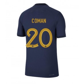 Ranska Kingsley Coman #20 Kotipaita EM-Kisat 2020 Lyhyet Hihat