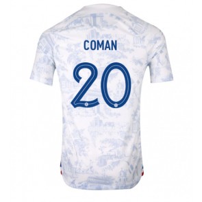 Ranska Kingsley Coman #20 Vieraspaita EM-Kisat 2020 Lyhyet Hihat