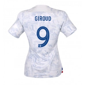 Ranska Olivier Giroud #9 Vieraspaita Naisten EM-Kisat 2020 Lyhyet Hihat