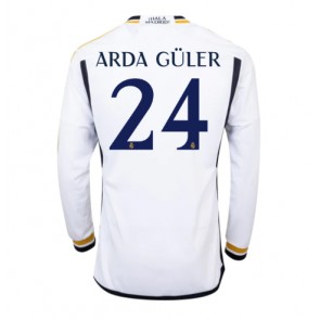 Real Madrid Arda Guler #24 Kotipaita 2023-24 Pitkät Hihat