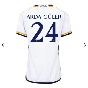 Real Madrid Arda Guler #24 Kotipaita Naisten 2023-24 Lyhyet Hihat