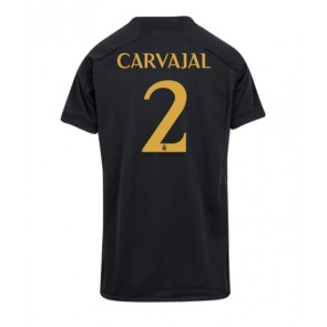 Real Madrid Daniel Carvajal #2 Kolmaspaita Naisten 2023-24 Lyhyet Hihat