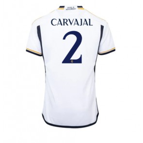 Real Madrid Daniel Carvajal #2 Kotipaita 2023-24 Lyhyet Hihat