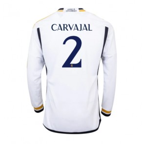 Real Madrid Daniel Carvajal #2 Kotipaita 2023-24 Pitkät Hihat