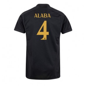 Real Madrid David Alaba #4 Kolmaspaita 2023-24 Lyhyet Hihat