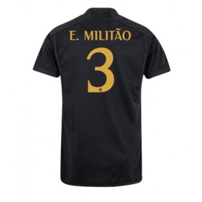 Real Madrid Eder Militao #3 Kolmaspaita 2023-24 Lyhyet Hihat