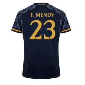 Real Madrid Ferland Mendy #23 Vieraspaita 2023-24 Lyhyet Hihat