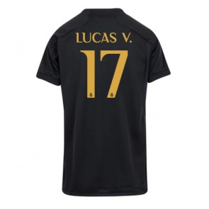 Real Madrid Lucas Vazquez #17 Kolmaspaita Naisten 2023-24 Lyhyet Hihat