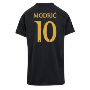 Real Madrid Luka Modric #10 Kolmaspaita Naisten 2023-24 Lyhyet Hihat