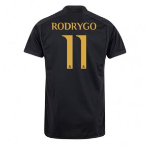 Real Madrid Rodrygo Goes #11 Kolmaspaita 2023-24 Lyhyet Hihat