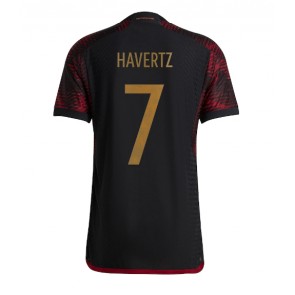 Saksa Kai Havertz #7 Vieraspaita EM-Kisat 2020 Lyhyet Hihat