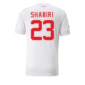 Sveitsi Xherdan Shaqiri #23 Vieraspaita EM-Kisat 2020 Lyhyet Hihat