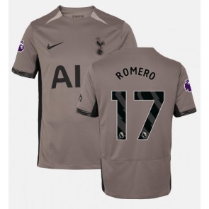 Tottenham Hotspur Cristian Romero #17 Kolmaspaita 2023-24 Lyhyet Hihat