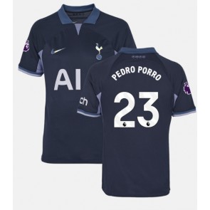 Tottenham Hotspur Pedro Porro #23 Vieraspaita 2023-24 Lyhyet Hihat