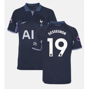 Tottenham Hotspur Ryan Sessegnon #19 Vieraspaita 2023-24 Lyhyet Hihat