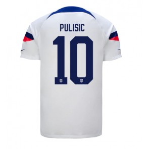 Yhdysvallat Christian Pulisic #10 Kotipaita EM-Kisat 2020 Lyhyet Hihat