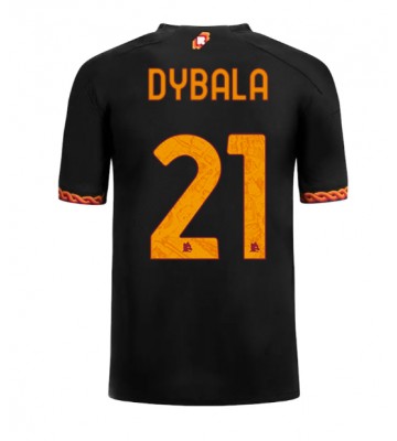 AS Roma Paulo Dybala #21 Kolmaspaita 2023-24 Lyhyet Hihat