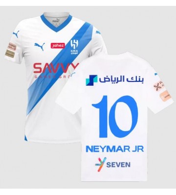 Al-Hilal Neymar Jr #10 Vieraspaita 2023-24 Lyhyet Hihat