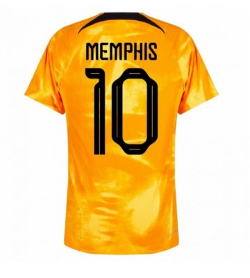 Alankomaat Memphis Depay #10 Kotipaita EM-Kisat 2020 Lyhyet Hihat