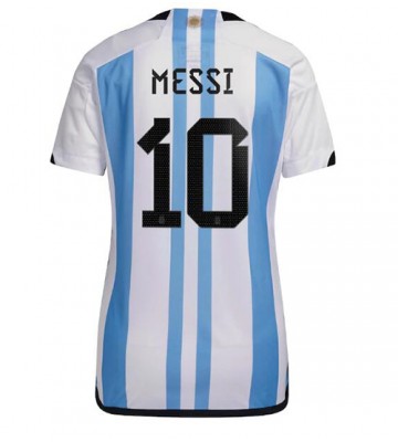 Argentiina Lionel Messi #10 Kotipaita Naisten EM-Kisat 2020 Lyhyet Hihat