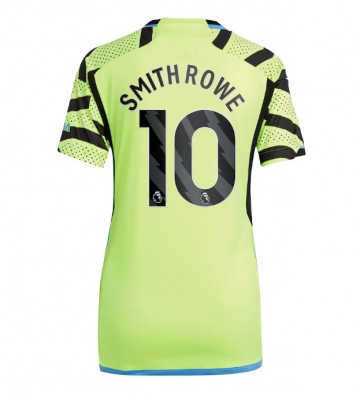 Arsenal Emile Smith Rowe #10 Vieraspaita Naisten 2023-24 Lyhyet Hihat