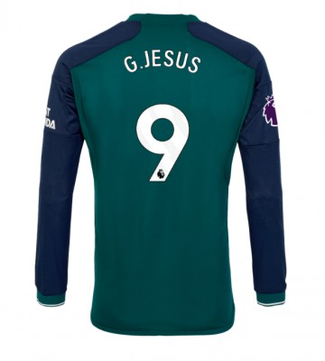 Arsenal Gabriel Jesus #9 Kolmaspaita 2023-24 Pitkät Hihat