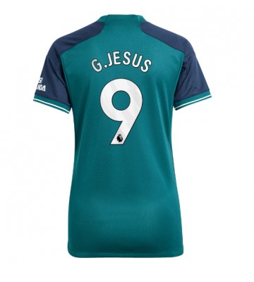 Arsenal Gabriel Jesus #9 Kolmaspaita Naisten 2023-24 Lyhyet Hihat