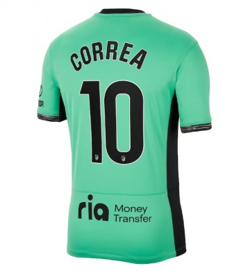 Atletico Madrid Angel Correa #10 Kolmaspaita 2023-24 Lyhyet Hihat