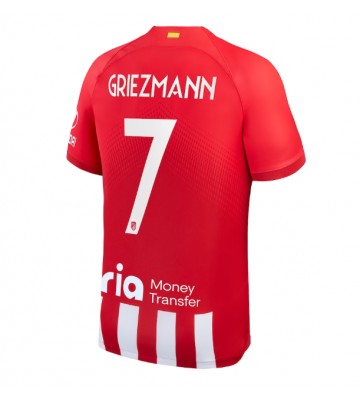 Atletico Madrid Antoine Griezmann #7 Kotipaita 2023-24 Lyhyet Hihat