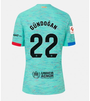 Barcelona Ilkay Gundogan #22 Kolmaspaita 2023-24 Lyhyet Hihat