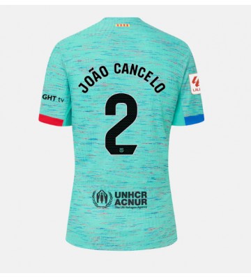 Barcelona Joao Cancelo #2 Kolmaspaita Naisten 2023-24 Lyhyet Hihat